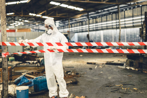 Professional Infectious Disease Decontamination technician working in Decatur, AR